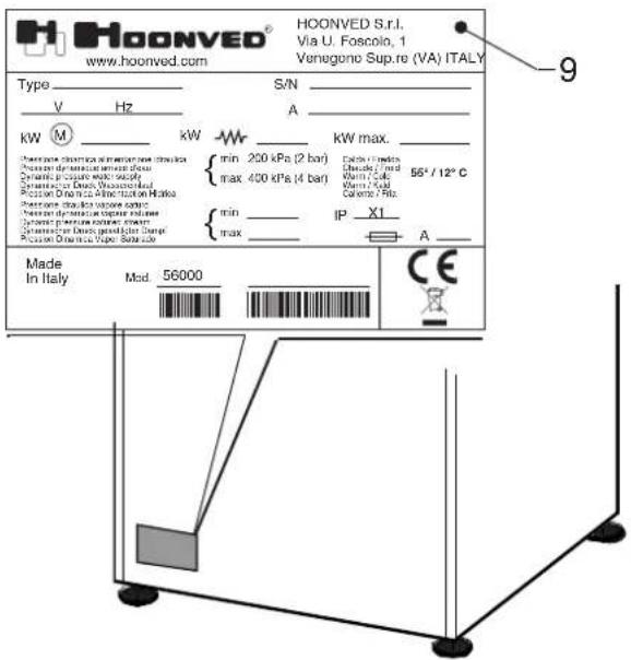 Hoonved DP 35 E - ÜBERSICHTSTABELLE ZUSTAND DER LED CHECK - 5