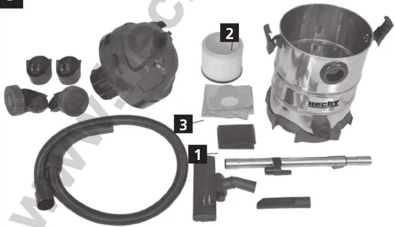 Hecht 8314Z - ILLUSTRIERTER LEITFADEN - 1