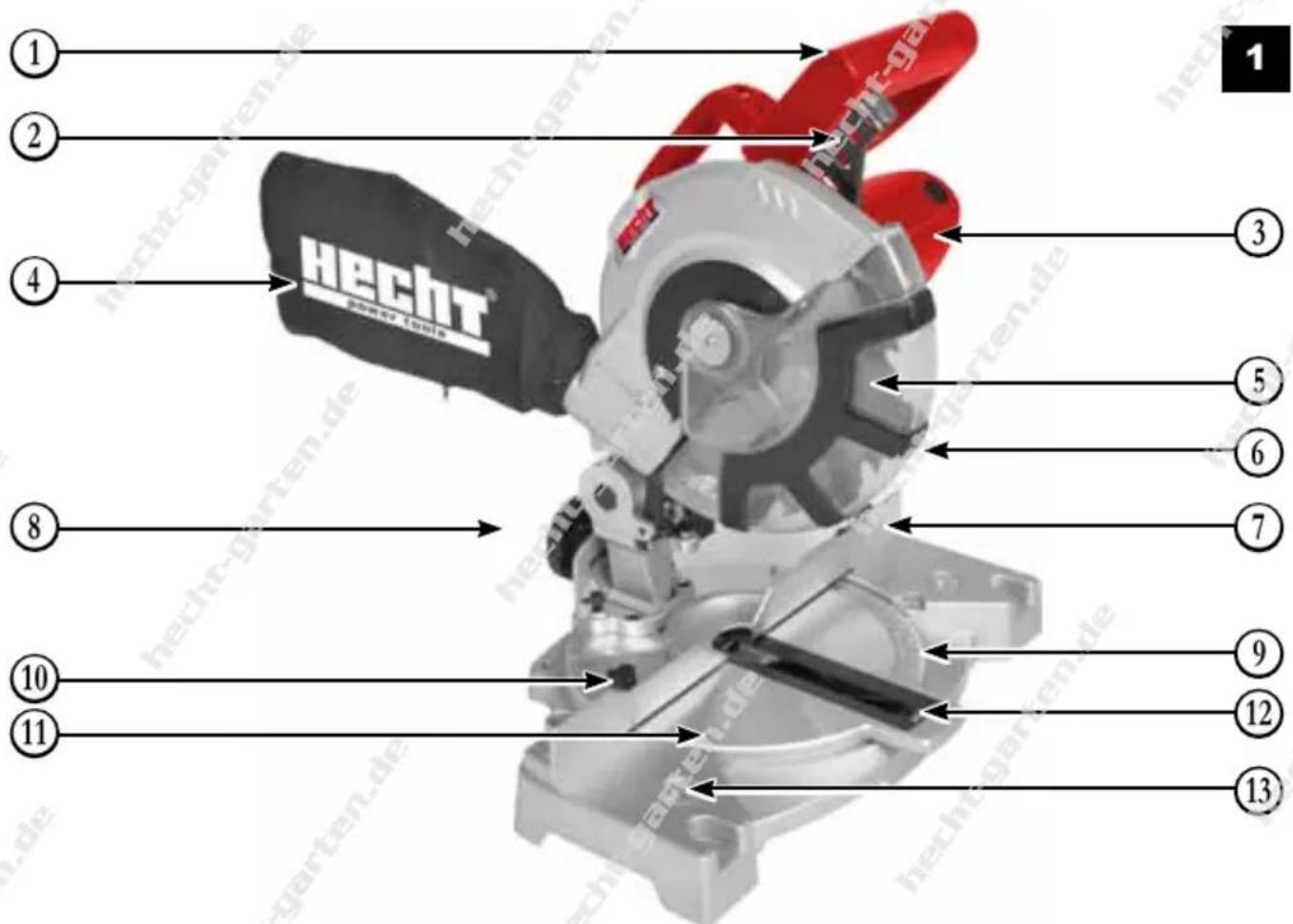 Hecht 814 - MASCHINENBESCHREIBUNG - 1