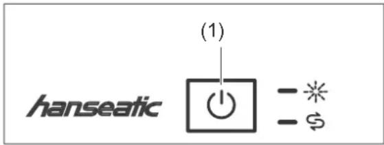 Hanseatic WQP12-J7713G - Adjusting the water hardness - 1