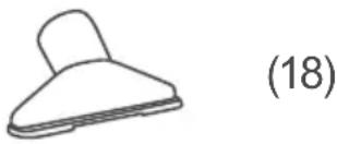 Hanseatic VCB35B15C-1J7W-70 - Polsterdüse - 1
