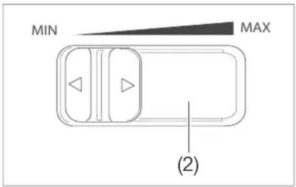 Hanseatic VCB35B15C-1J7W-70 - Saugkraft einstellen Saugkraftregler - 1