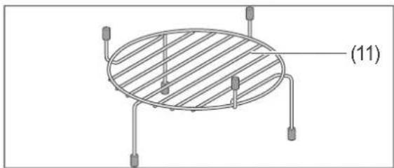 Hanseatic TC925B2F-SDEE - Der Grillrost - 1