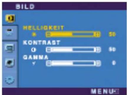 LG L1921B - Einstellen der Helligkeit bzw. des Kontrasts der Bildschirmdarstellung - 1