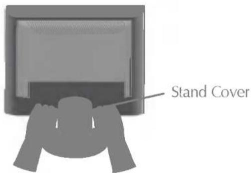 LG L1915SS - Remove the Stand Cover. - 1