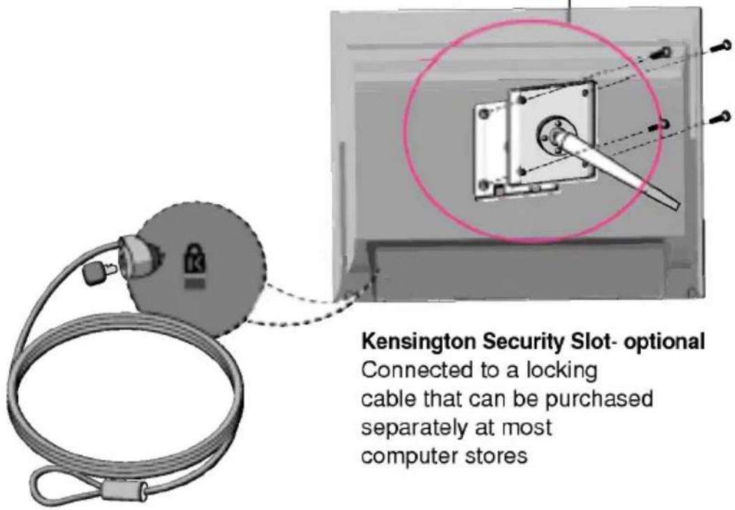 LG L1750B-BF - VESA wall mounting - 1
