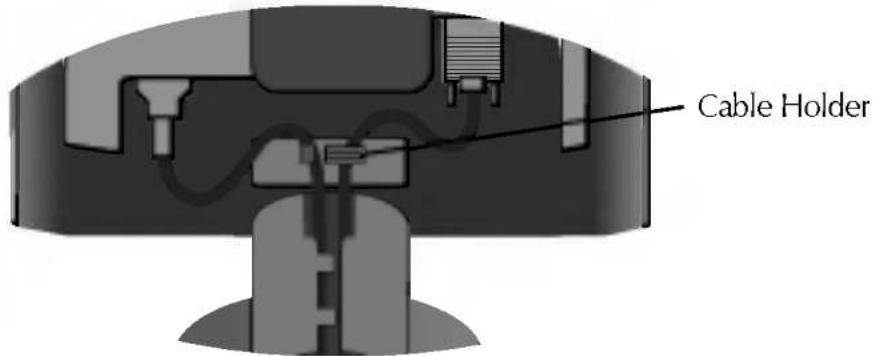 LG L1730SBFT - Open the Sliding Door and remove the Stand Cover. - 3