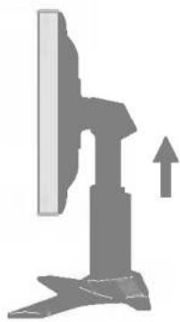 LG L1710P - To Adjust Height of Monitor - 3