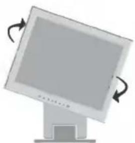 LG L1510P - Positioning your display - 7
