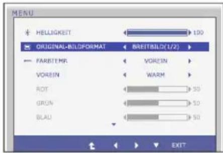 LG E2241T - Untermenü Beschreibung - 2