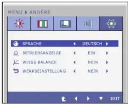 LG E2210PM - Untermenü Beschreibung - 2