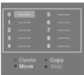 LG M1710A - Programme edit - 2