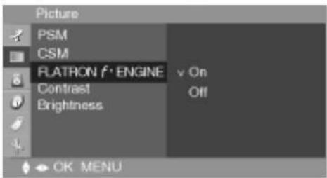 LG M1710A - Adjusting the picture function (PC) - 3