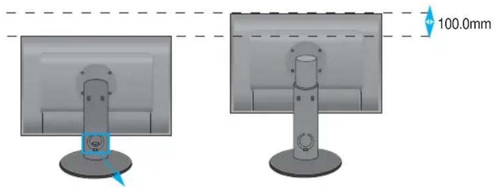 LG L246WSH-BN - Positioning your display - 3