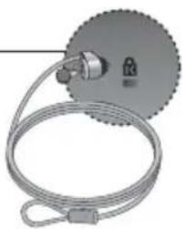 LG L246WSH-BN - Wall mount plate(Separate purchase) - 1