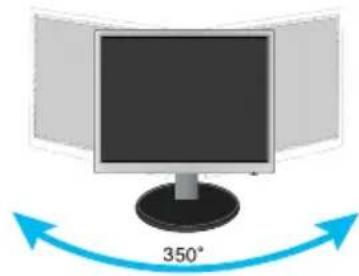 LG L246WSH-BN - Positioning your display - 2