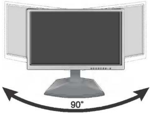 LG L2300C - Positioning your display - 3