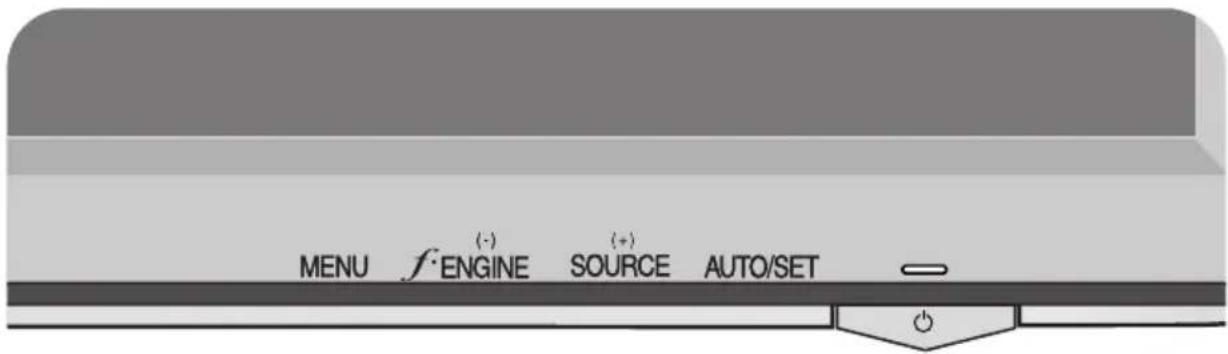 LG L1970HR-WF - Front Panel Controls - 1