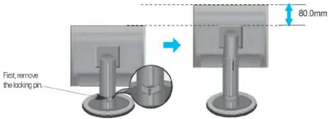 LG L1950H-GN - Positioning your display - 3