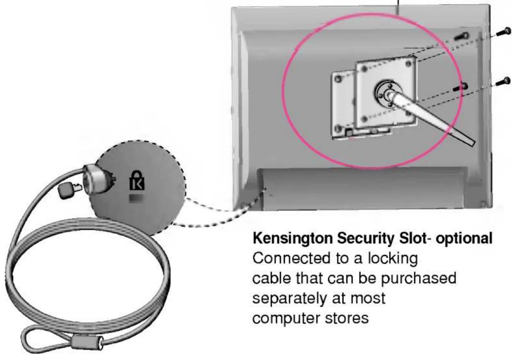 LG L1950B - VESA wall mounting - 1