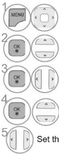 LG 60LD565 - CLOCK SETUP - 2