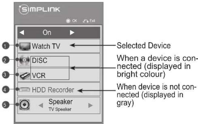 LG 60LD565 - SIMPLINK Menu - 1