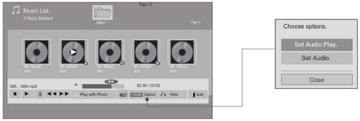 LG 60LD565 - Using the Music List function, play - 1