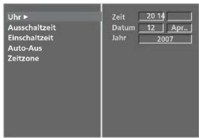 LG 42LT75.AEU - EINSTELLUNG FÜR ZEIT - 3