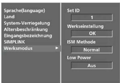 LG 42LT75.AEU - Zurücksetzen auf werkseitige Grundeinstellung (Initialisieren) - 3