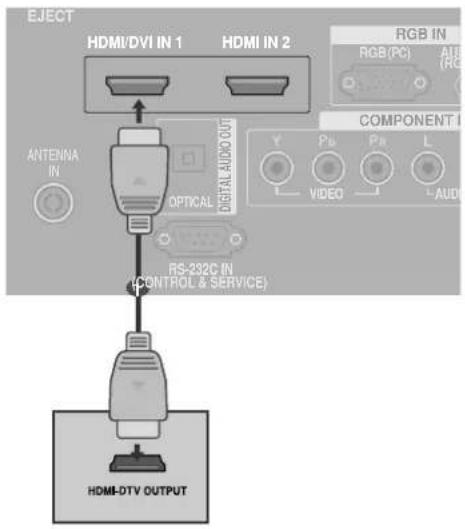 LG 37LF75-ZD.AEU - Bei Anschluss über ein HDMI-Kabel - 1