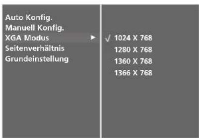 LG 37LF75-ZD.AEU - Auswahl des modus wide XGA - 3