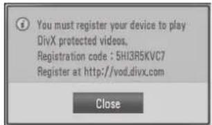 LG 32LD570 - DIVX REGISTRATION CODE - 3