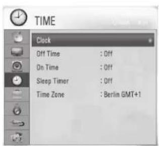 LG 32LD570 - CLOCK SETUP - 1