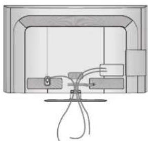 LG 32LD570 - BACK COVER FOR WIRE ARRANGEMENT - 1