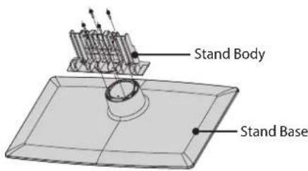 LG 32LD570 - STAND INSTALLATION - 2