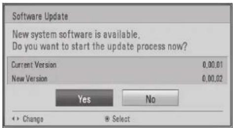 LG 32LD570 - \* WHEN DETECTING NEW SOFTWARE - 1