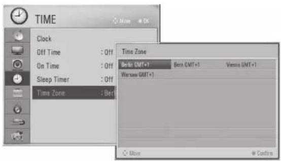 LG 32LD570 - TIME zONE SETTING - 3