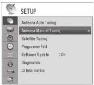 LG 32LD570 - ANTENNA MANUAL PROGRAMME TUNING (IN DIGITAL MODE) - 1