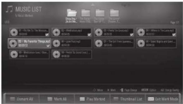 LG 32LD570 - Music Selection - 2