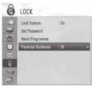 LG 32LD570 - PARENTAL CONTROL (In Digital Mode Only) - 1