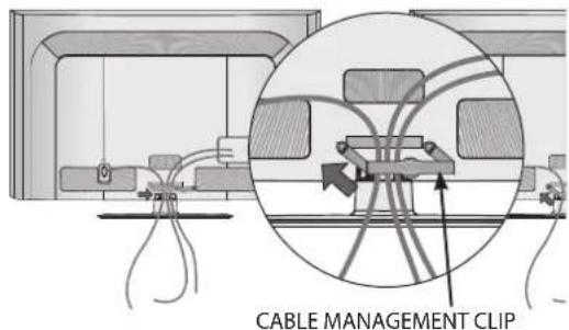 LG 32LD570 - BACK COVER FOR WIRE ARRANGEMENT - 2