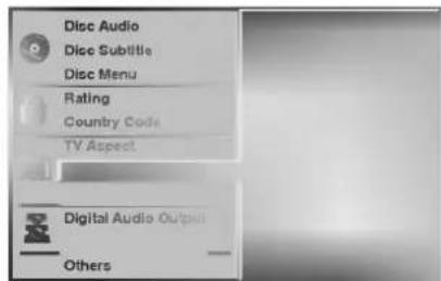 LG DVD6194 - Menu Language - 1