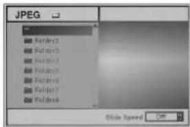 LG DVD6194 - Drücken Sie auf ▲▼ um JPEG auszuwählen, und drücken Sie dann auf SELECT/ENTER. - 1