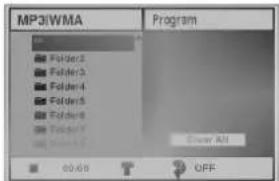 LG DVD6194 - Press ▲▼ to select the MP3/WMA then press SELECT/ENTER. - 1