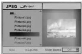 LG DVD6194 - Viewing a JPEG disc - 3