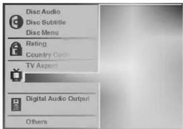LG DVD5174 - Menu Language - 1