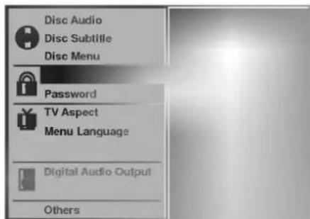 LG DVD4730 - Selecting rating level (DVD only) - 2
