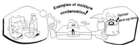 LG DVD4730 - Moisture condensation damages the DVD player. Please read the following carefully. - 1