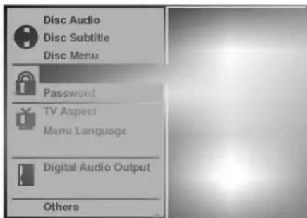LG DVD4730 - Selecting rating level (DVD only) - 4