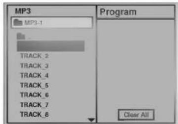 LG DVD4730 - To program play an MP3 file - 1